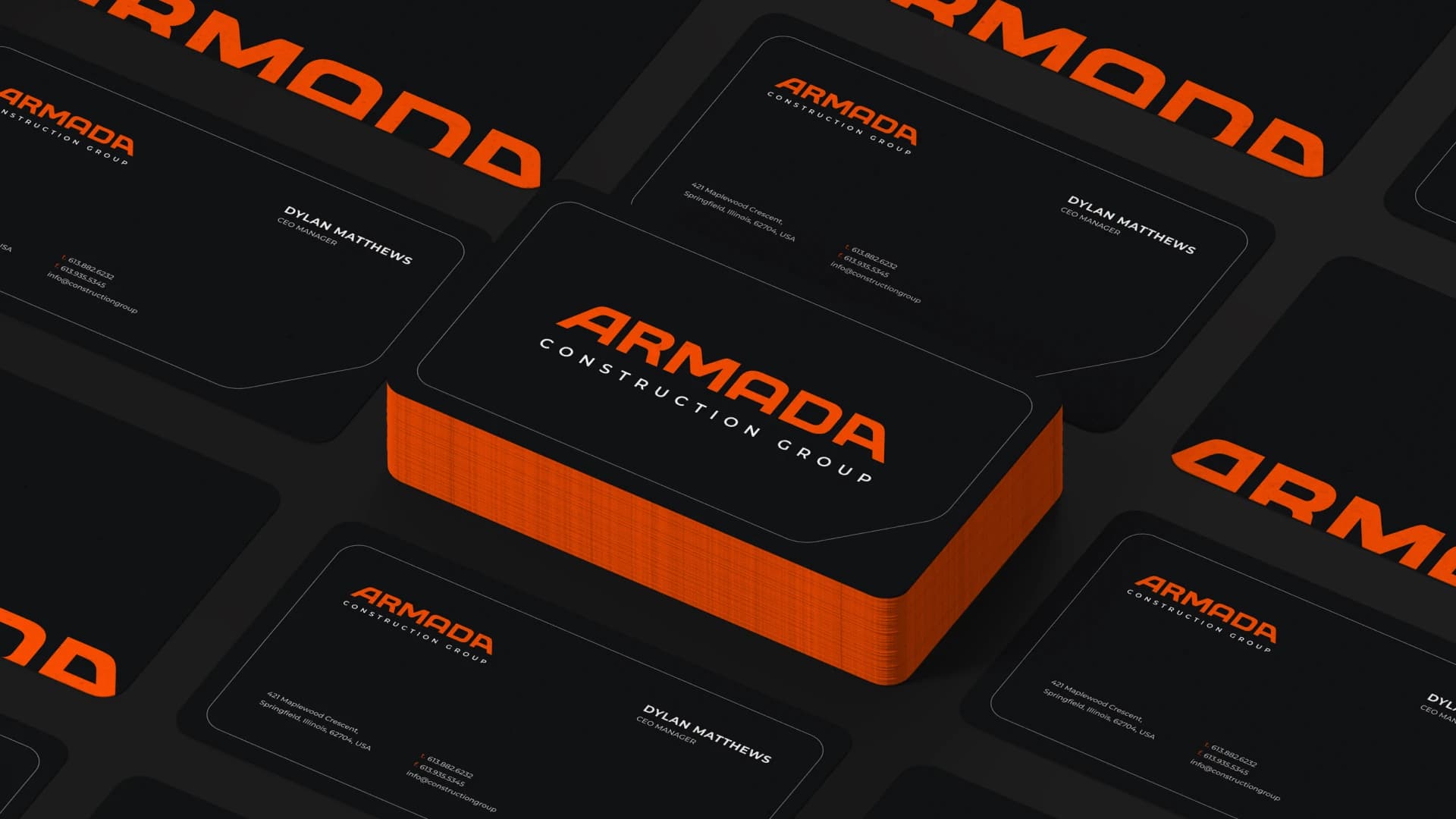 Armada Construction Group brand system